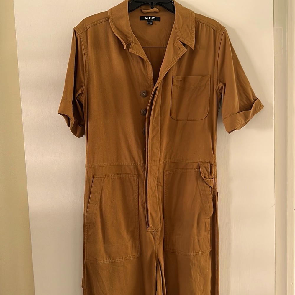 Stoic Ochre Short Sleeve Boiler Suit